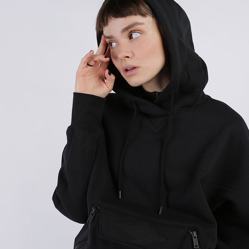 Женская толстовка Jordan Fleece Hoodie (CQ6671-010)  - цена, описание, фото 3